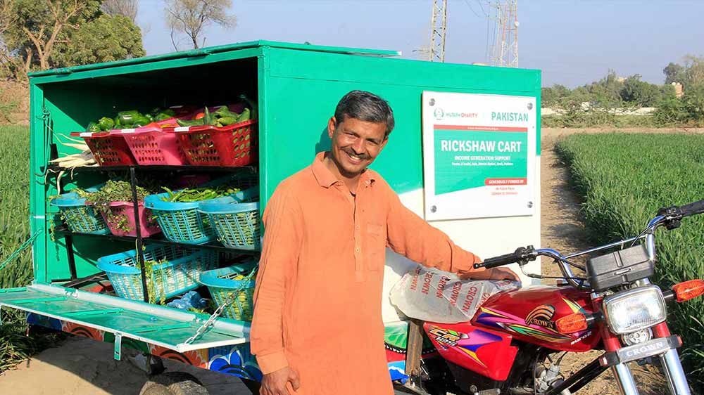 One Rickshaw Cart